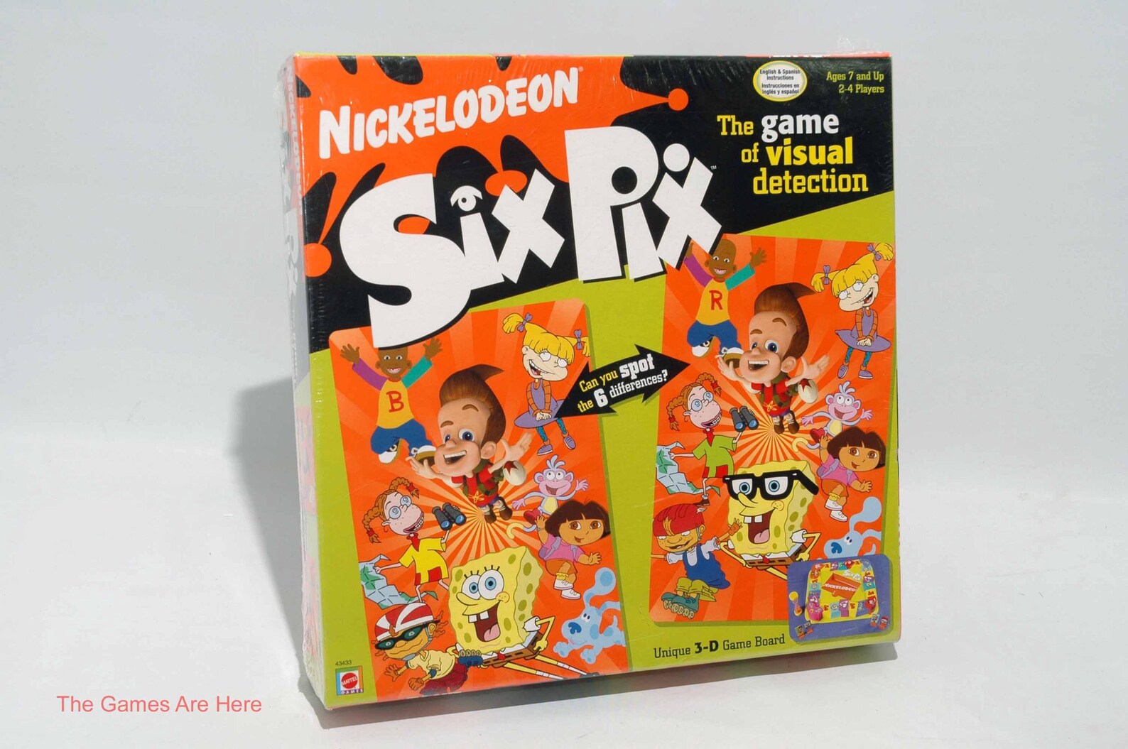 Six Pix — Nickelodeon and Mattel visual detection game
